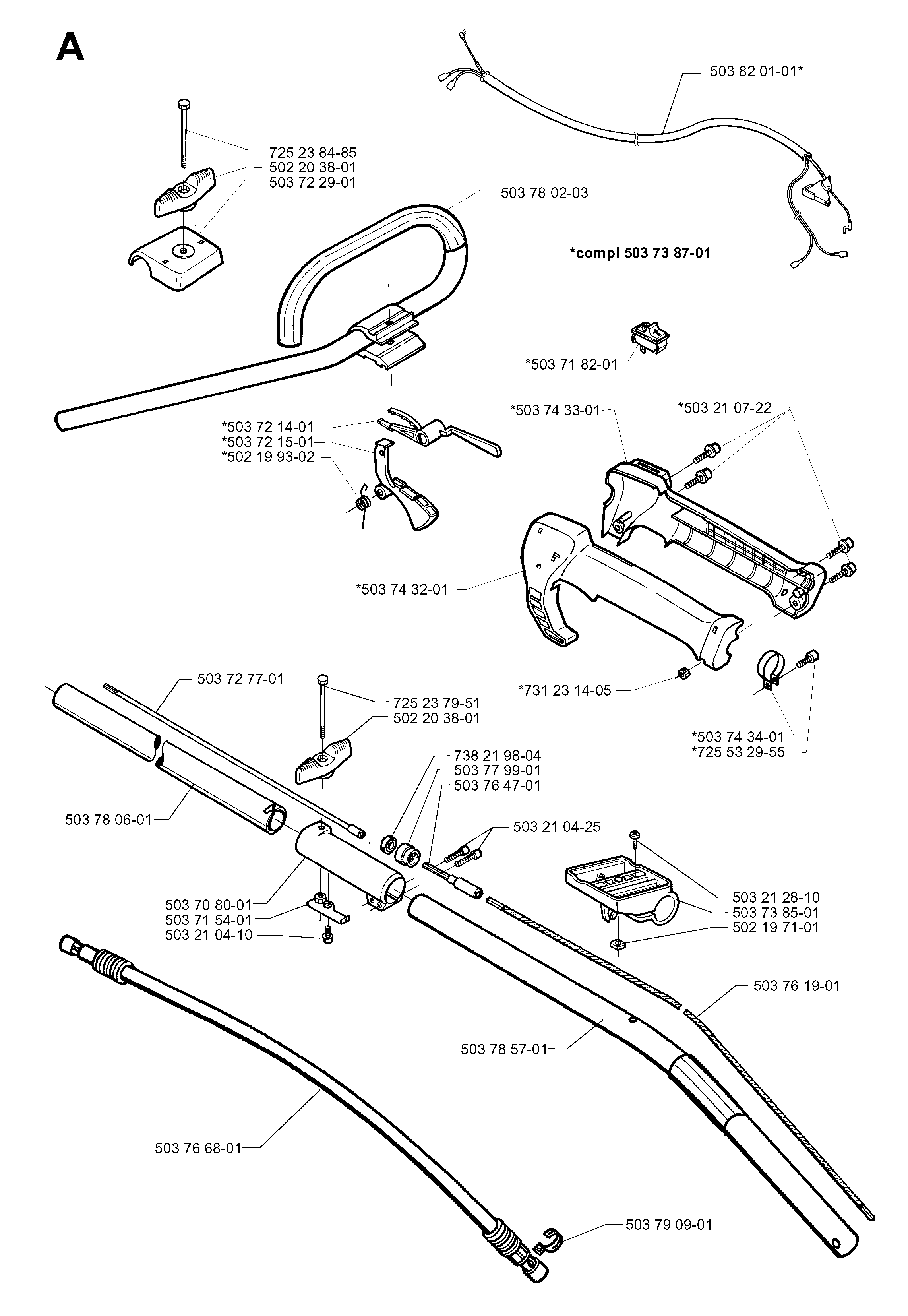 Husqvarna Motorsensen/Freischneider 19970500001 240RBD