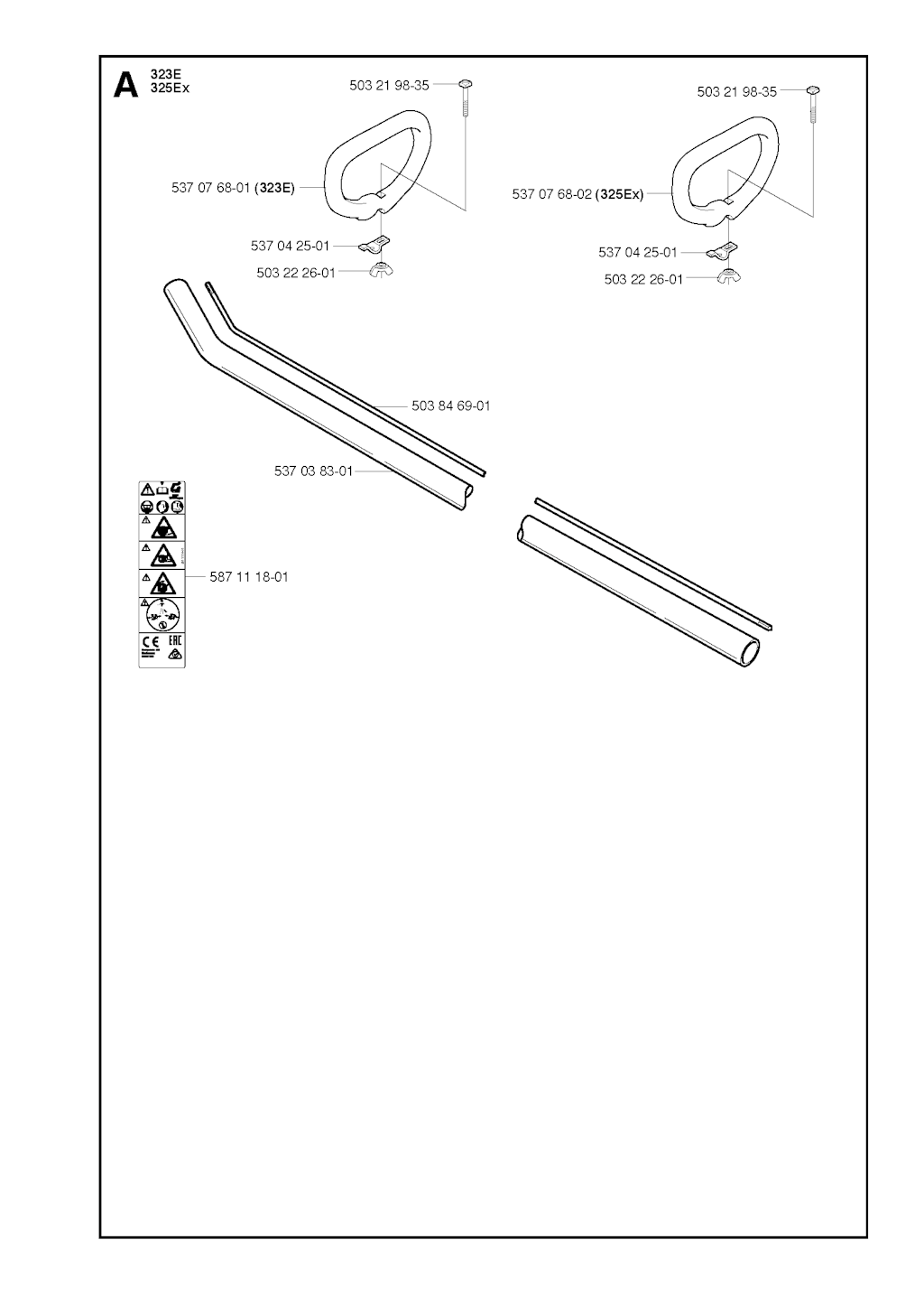 Explosionszeichnung Ersatzteile