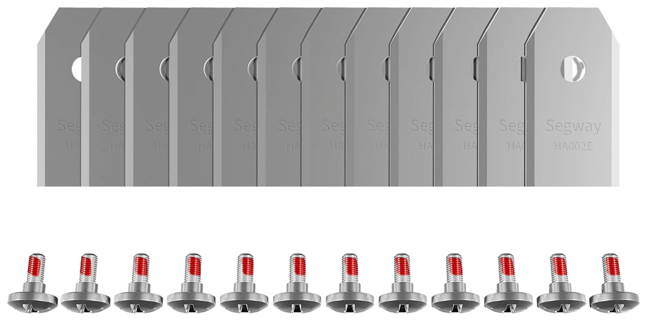 Segway Navimow Long-Life-Ersatzmesser 12 Stück, inkl. Schrauben