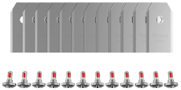 Segway Navimow Long-Life-Ersatzmesser 12 Stück, inkl. SchraubenZubehörbild