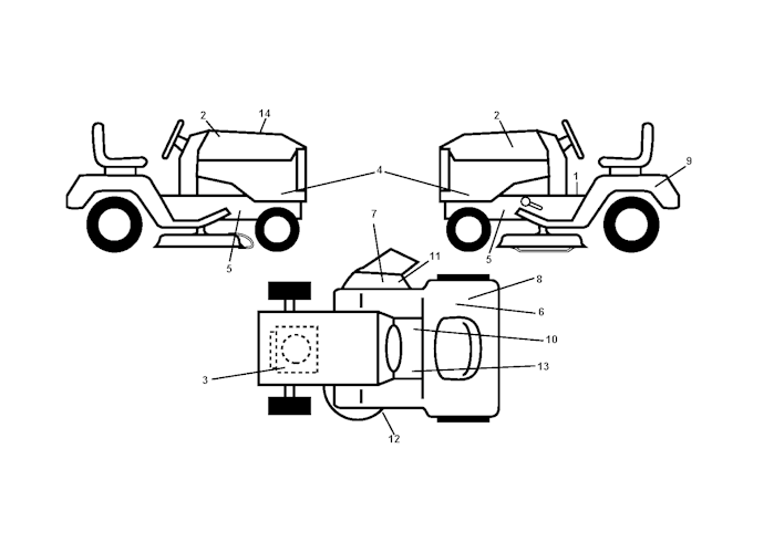Husqvarna Gartentraktoren 96041017002 LT19538