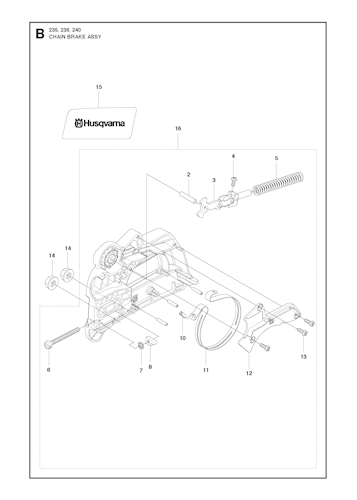 Husqvarna Kettensägen 235, 20144000001-Current