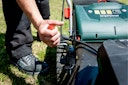 Metabo Akku-Rasenmäher RM 36-18 LTX BL 46 2x 5,2 Ah, Ladegerät ASC 145 Duo