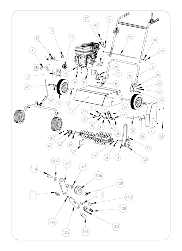 Husqvarna Rasenpflege Equipment 966866101 S 500 PRO
