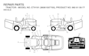 Husqvarna Gartentraktoren CTH191, 96061007700, 2006-01