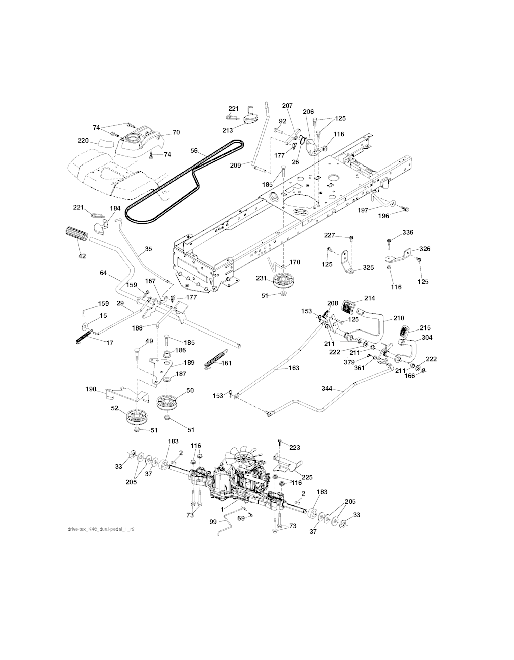 Explosionszeichnung Ersatzteile