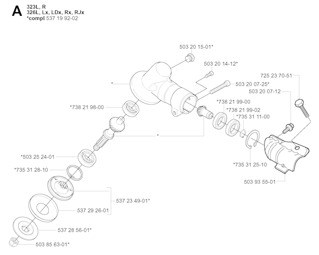 Husqvarna Rasentrimmer 20041000001 326C