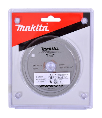 Makita Diamantscheibe Glas B-21098