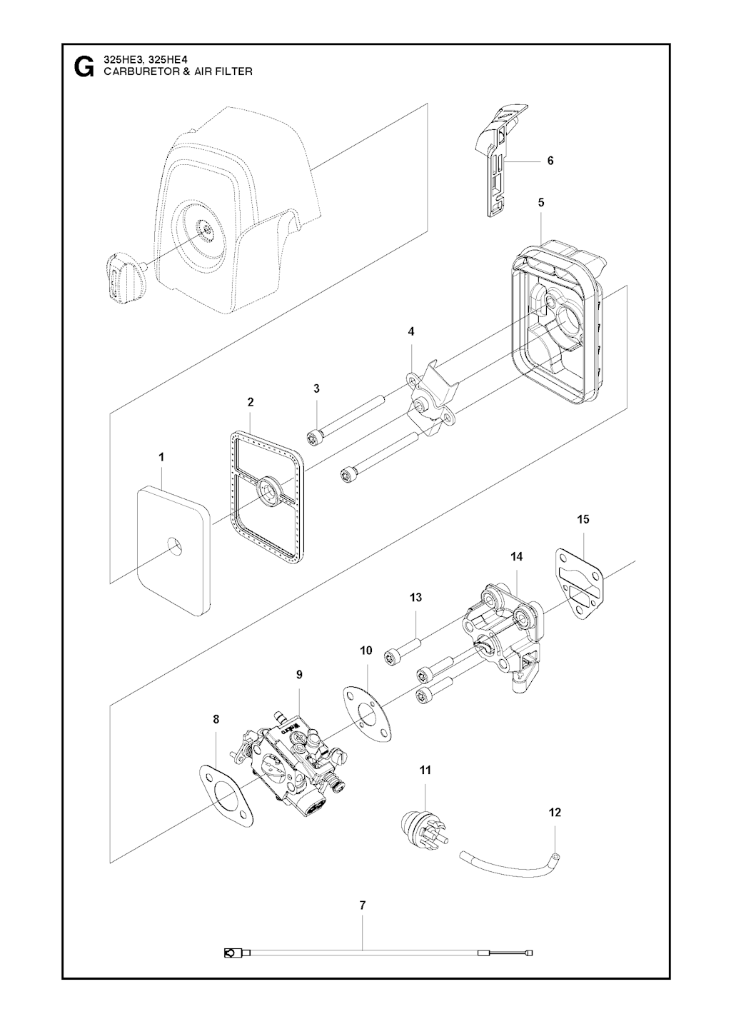 Explosionszeichnung Ersatzteile
