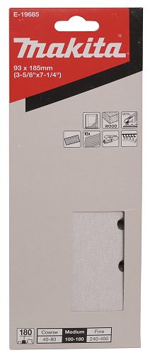 Makita Schleifpap. Kl. 93x185 K180 E-19685