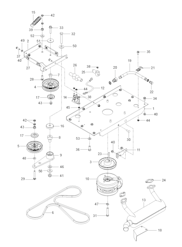 Husqvarna Nullwendekreismäher kommerzielle Nutzung M-ZT52, 967177006-01, 2016-11