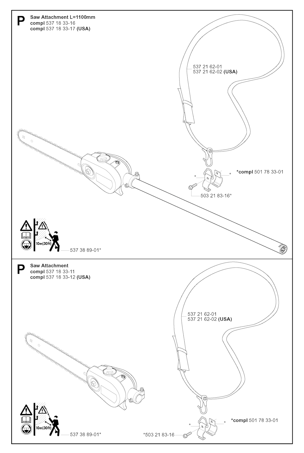 Explosionszeichnung Ersatzteile