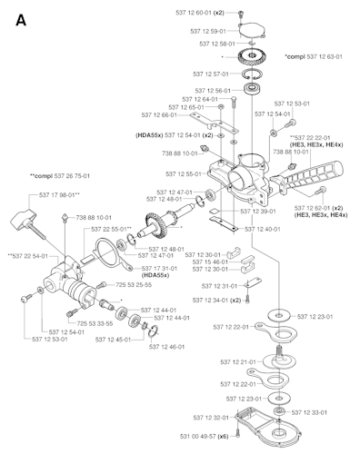 Husqvarna Heckenscheren/Stabheckenscheren 20050600001 325HE3X