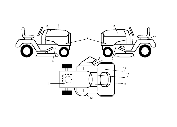 Husqvarna Gartentraktoren 96041017101 LTH2038
