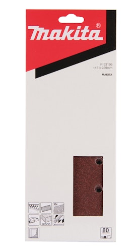 Makita Schleifpap. Kl. 115x229 K80 P-33196