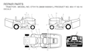 Husqvarna Gartentraktoren CTH172, 96061000501, 954170210, 2005-04