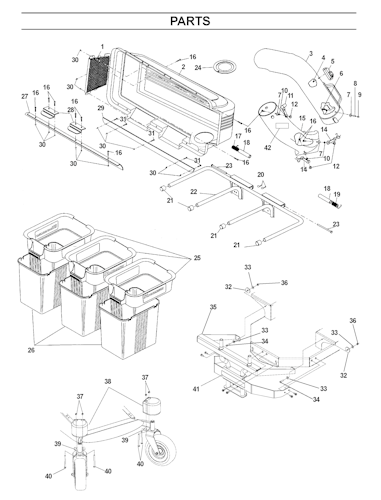 Husqvarna Zubehör für Aufsitzmäher CZ48, 968999211, 2006-03