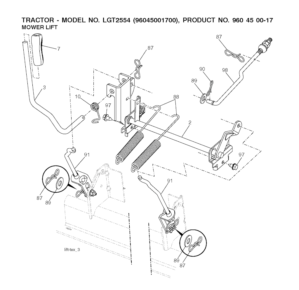 Explosionszeichnung Ersatzteile