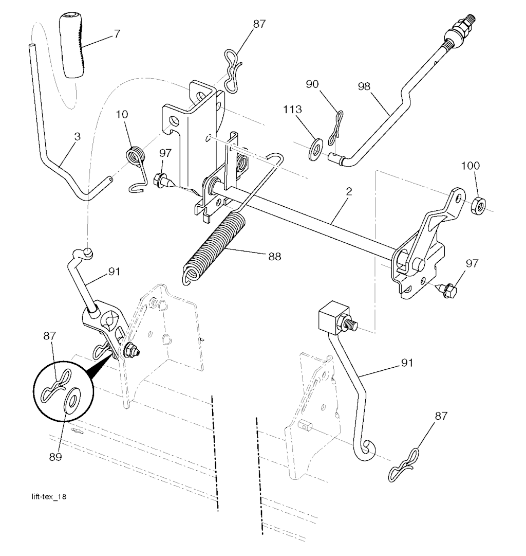 Explosionszeichnung Ersatzteile