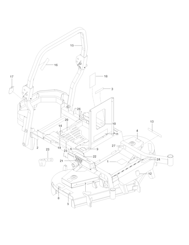 Husqvarna Nullwendekreismäher kommerzielle Nutzung 966613403 P-ZT 54