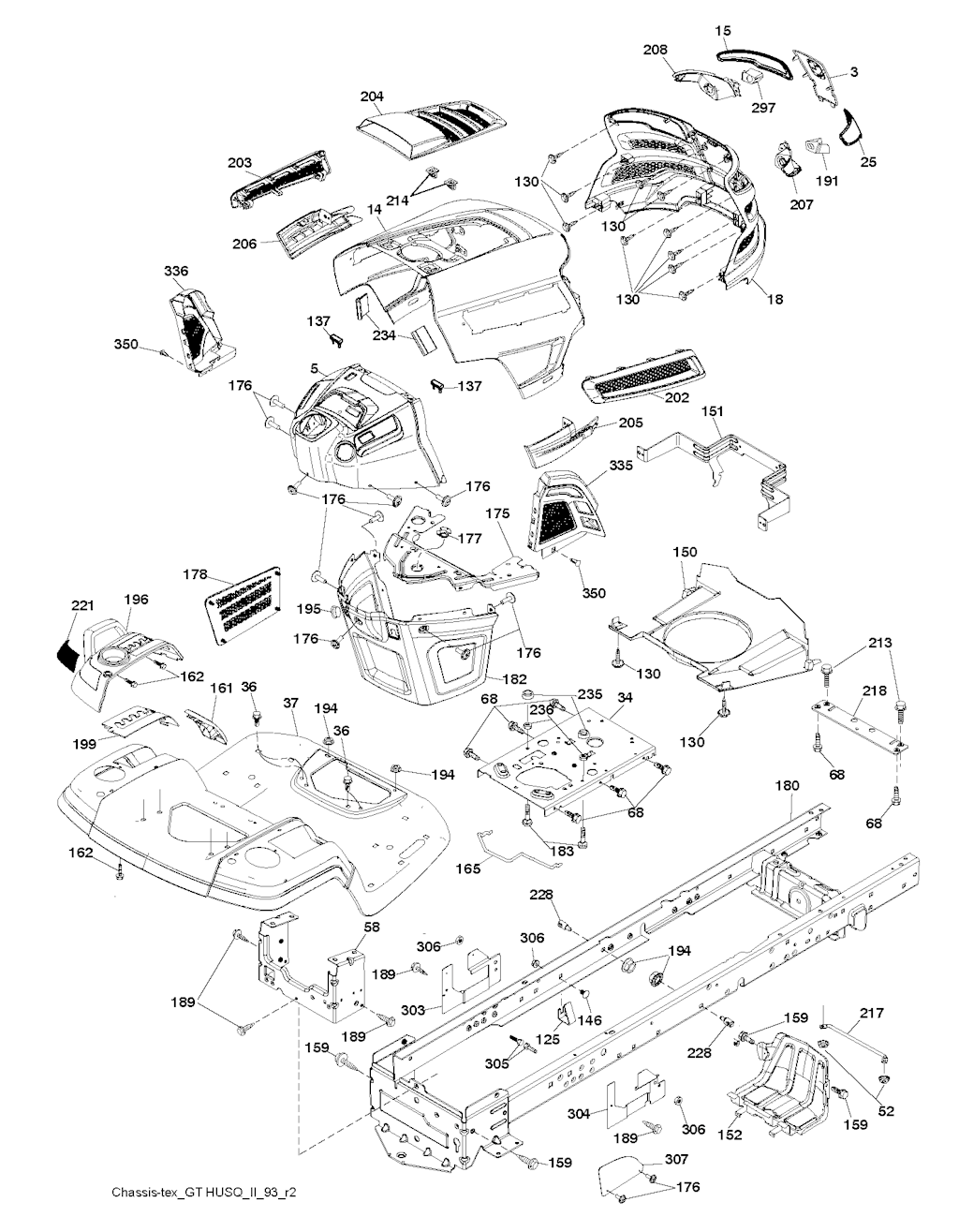 Explosionszeichnung Ersatzteile